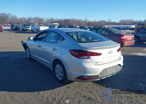 2019 Hyundai Elantra Se z USA, uszkodzony, nr VIN 5NPD74LF4KH489559